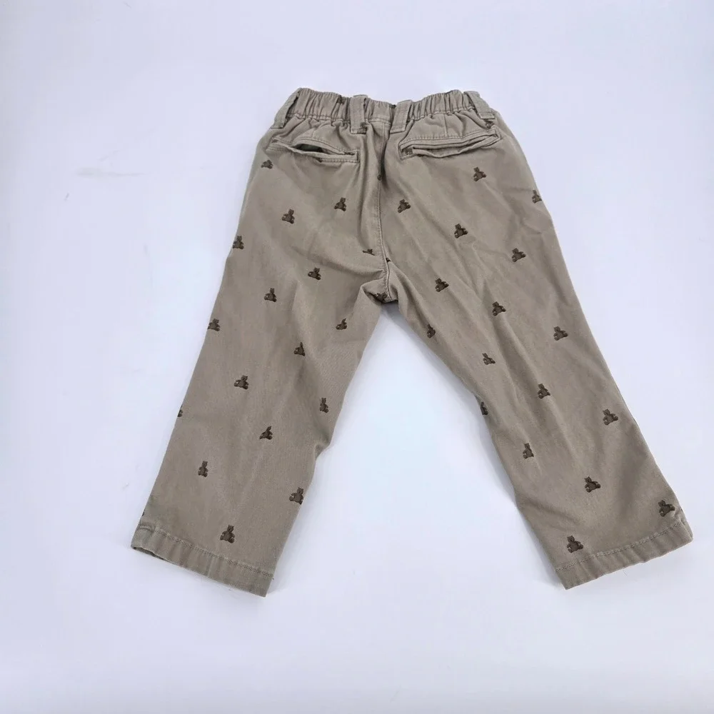 Gymboree Embroidered Puppy Hoodie 12-24M & Baby Gap‎ Teddy Bear Pants 18-24M